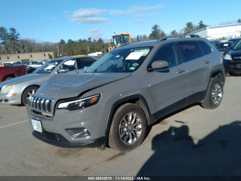 2021 JEEP CHEROKEE LATITUDE LUX VIN: 1C4PJMMX8MD193376