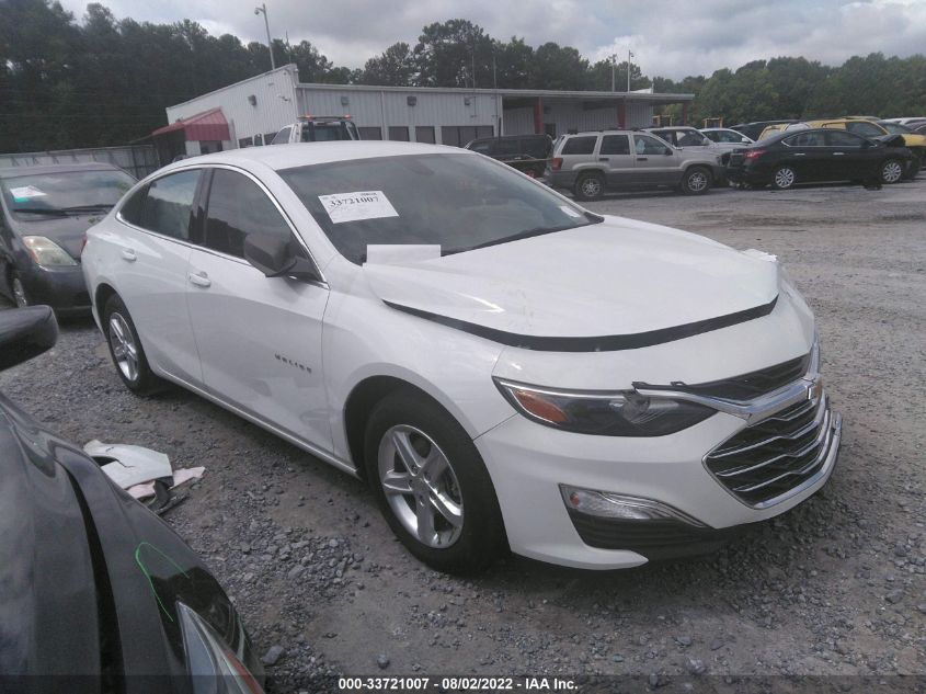 2021 CHEVROLET MALIBU LS VIN: 1G1ZB5STXMF002792