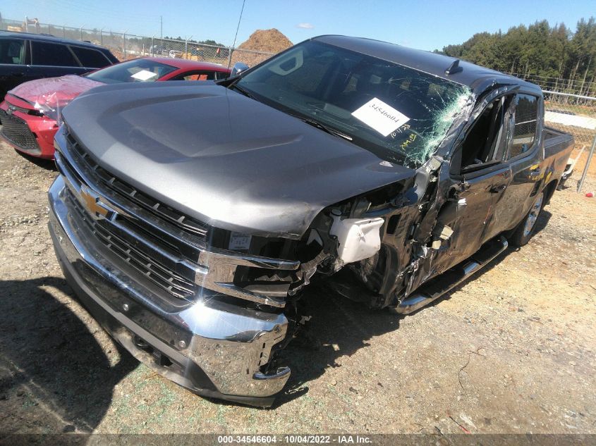 2021 CHEVROLET SILVERADO 1500 LT VIN: 3GCUYDEDXMG162328