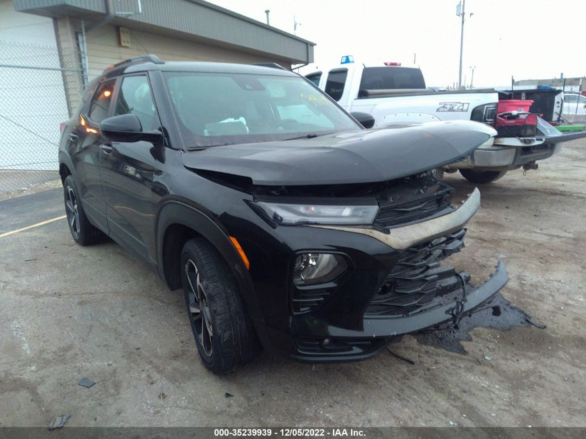 2021 CHEVROLET TRAILBLAZER RS VIN: KL79MUSL8MB025794