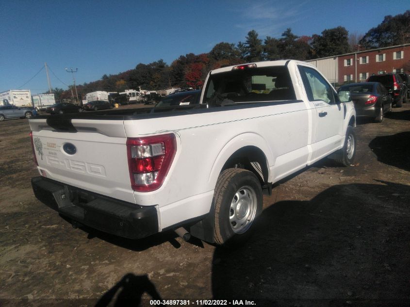 2022 FORD F-150 XL/XLT VIN: 1FTMF1CB1NKD16313