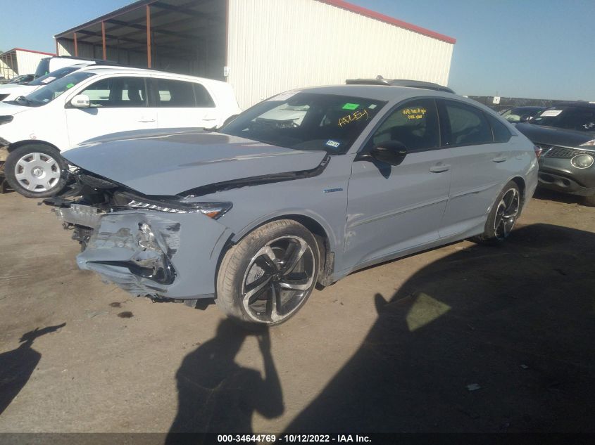 2022 HONDA ACCORD HYBRID SPORT VIN: 1HGCV3F2XNA032806