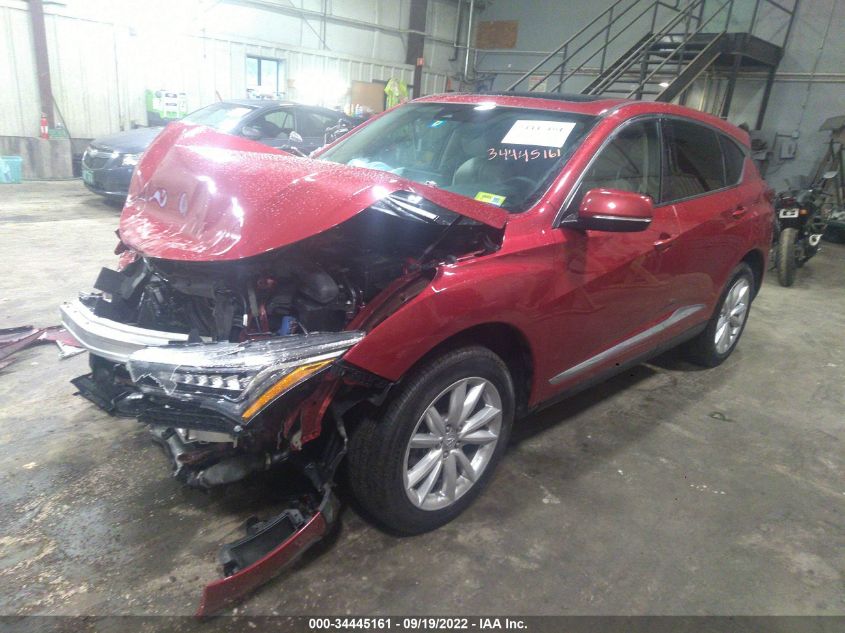 2021 ACURA RDX VIN: 5J8TC2H30ML031107