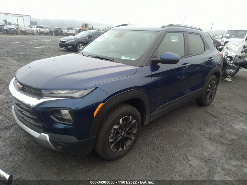 2022 CHEVROLET TRAILBLAZER LT VIN: KL79MRSL1NB134838