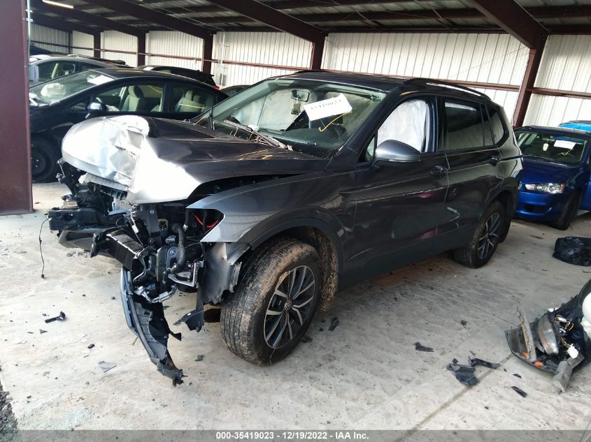 2021 VOLKSWAGEN TIGUAN S VIN: 3VV1B7AX6MM085627