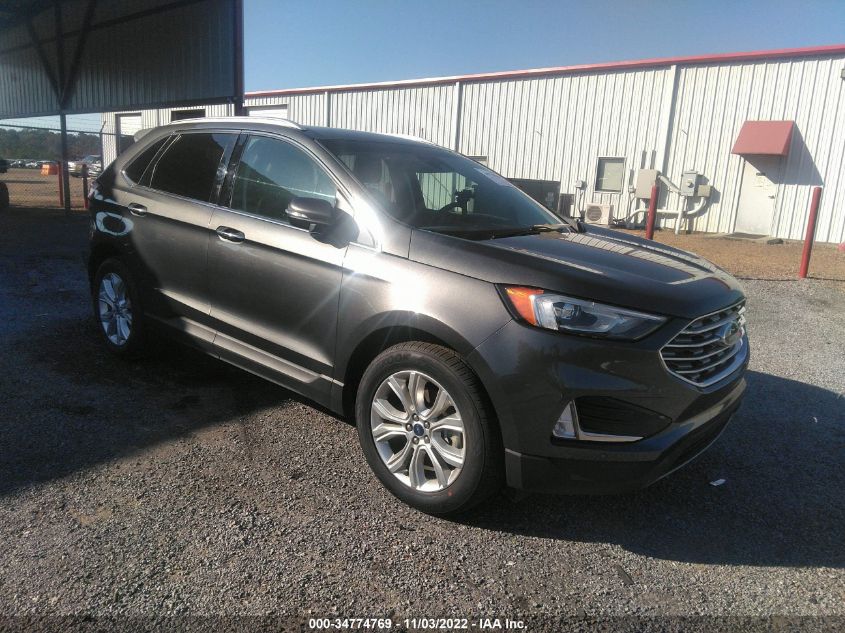 2020 FORD EDGE TITANIUM VIN: 2FMPK4K90LBA16337