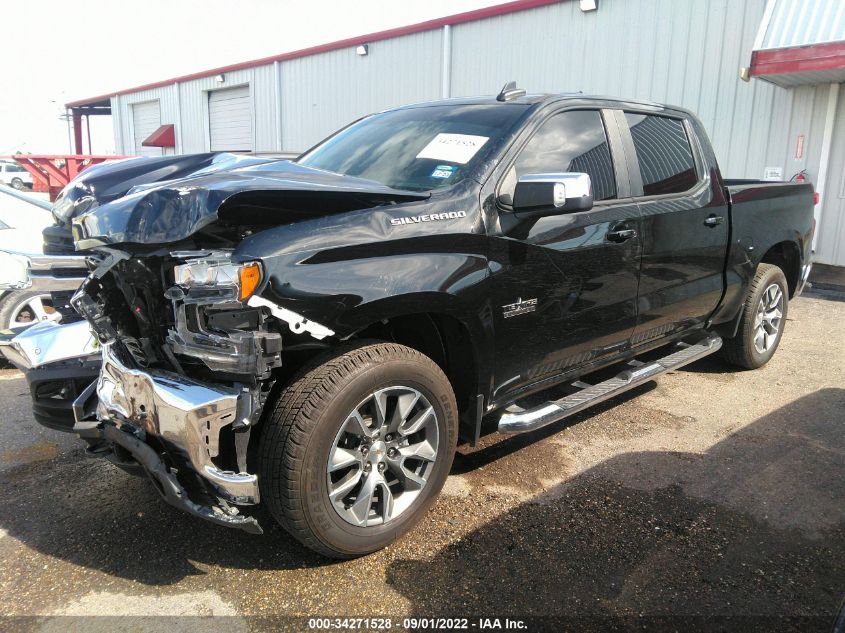 2022 CHEVROLET SILVERADO 1500 LTD LT VIN: 1GCPWCEK9NZ136655