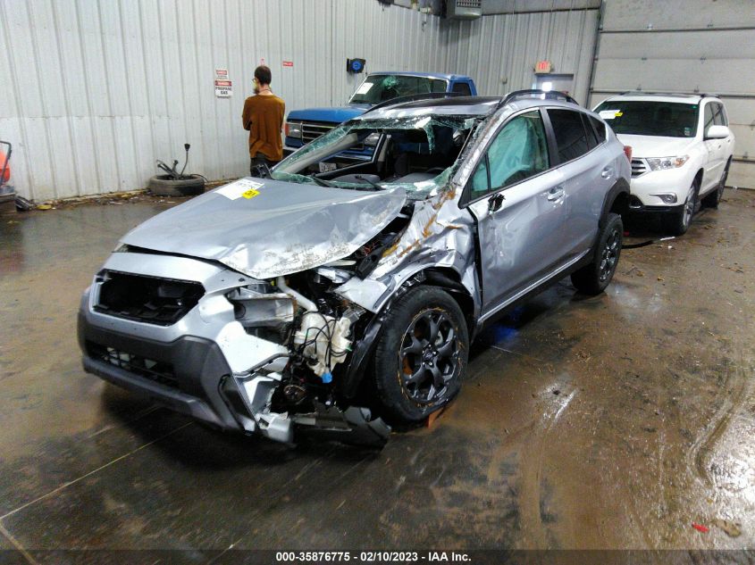 2022 SUBARU CROSSTREK SPORT VIN: JF2GTHSC6NH278391