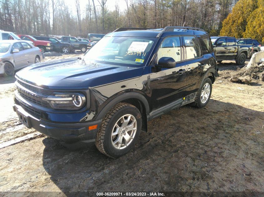 2022 FORD BRONCO SPORT BASE VIN: 3FMCR9A63NRD96695