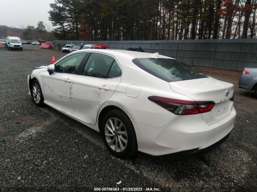 2021 TOYOTA CAMRY LE VIN: 4T1C11BK1MU034523