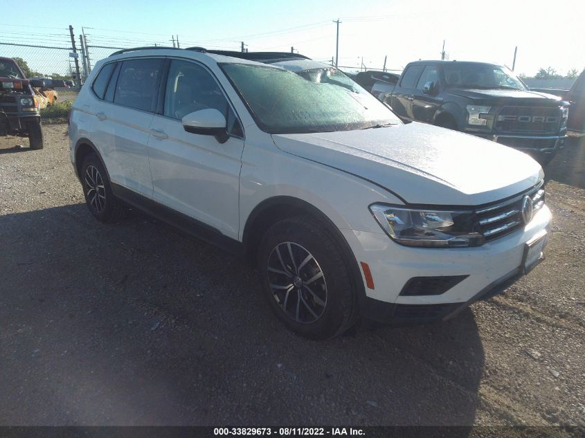 2021 VOLKSWAGEN TIGUAN SE/SE R-LINE BLACK/SEL VIN: 3VV2B7AX4MM142914