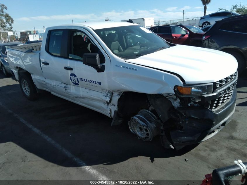 2021 CHEVROLET SILVERADO 1500 WORK TRUCK VIN: 1GCRYAEF0MZ332055