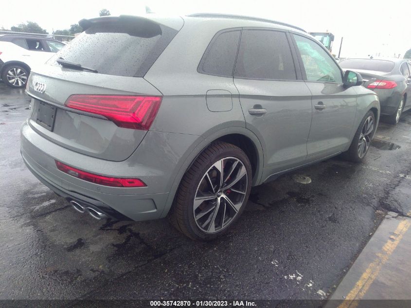 2021 AUDI SQ5 PREMIUM PLUS VIN: WA1B4AFY9M2001586