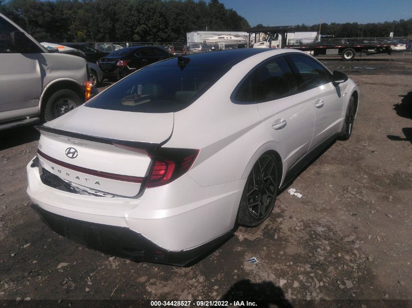 2022 HYUNDAI SONATA N LINE VIN: KMHL14JC3NA222040