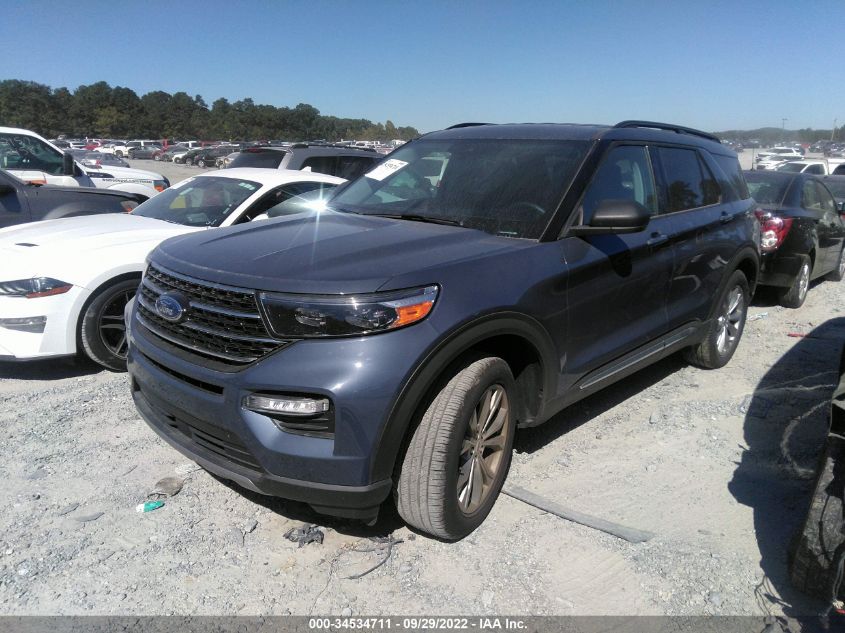 2021 FORD EXPLORER XLT VIN: 1FMSK7DH9MGC49692