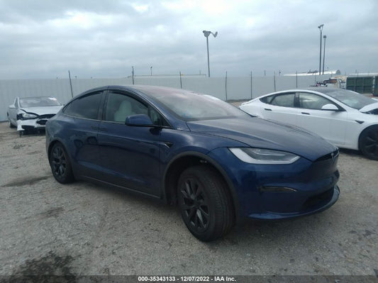 2022 TESLA MODEL X VIN: 7SAXCBE58NF356276