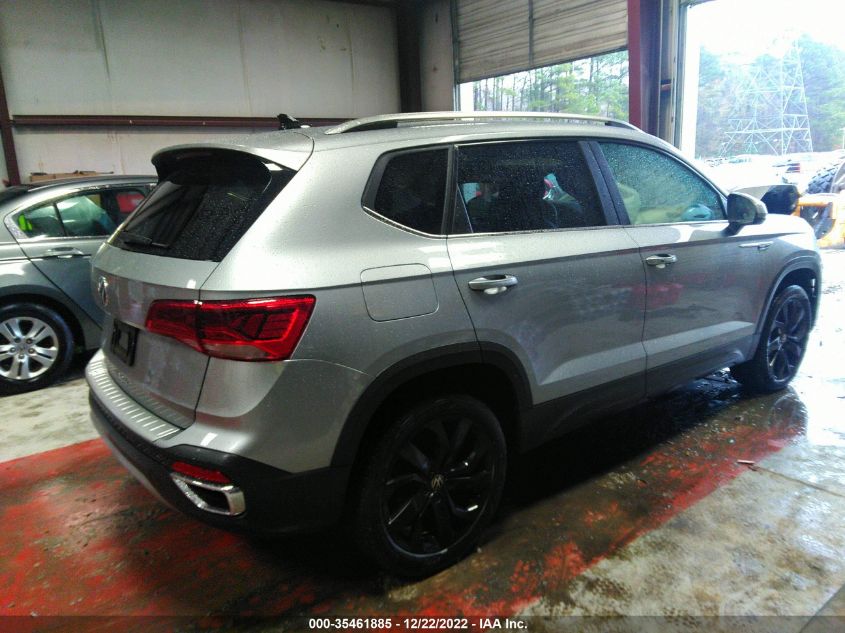 2022 VOLKSWAGEN TAOS SE VIN: 3VVLX7B29NM039630