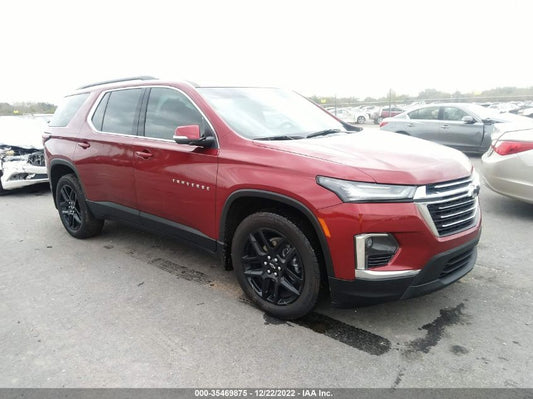 2022 CHEVROLET TRAVERSE LT CLOTH VIN: 1GNERGKWXNJ127028