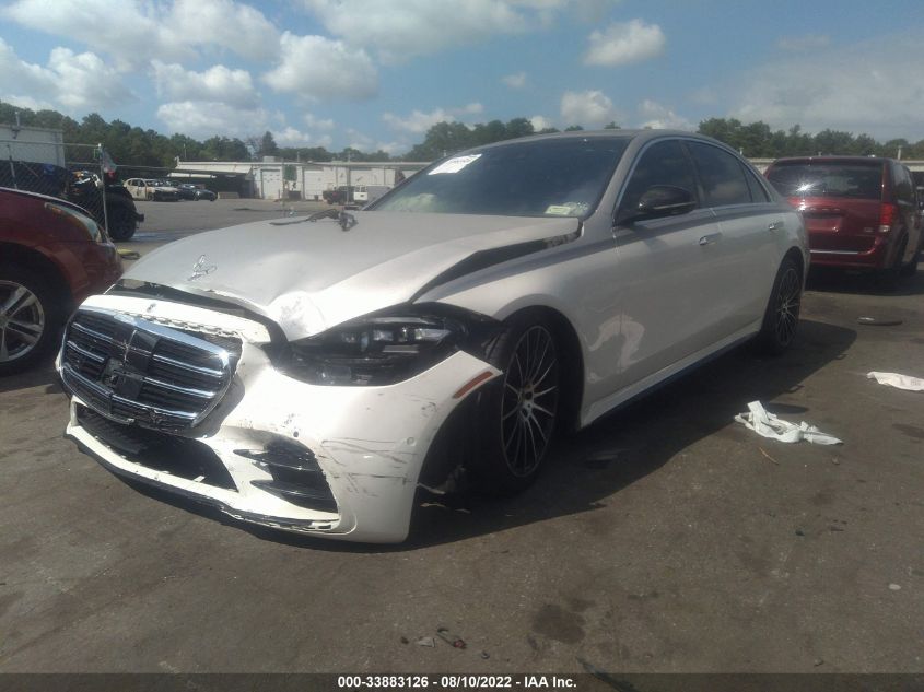 2021 MERCEDES-BENZ S-CLASS S 580 VIN: W1K6G7GB8MA054819