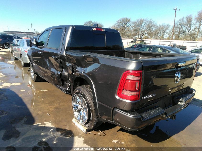 2022 RAM 1500 LARAMIE VIN: 1C6RREJT5NN230847