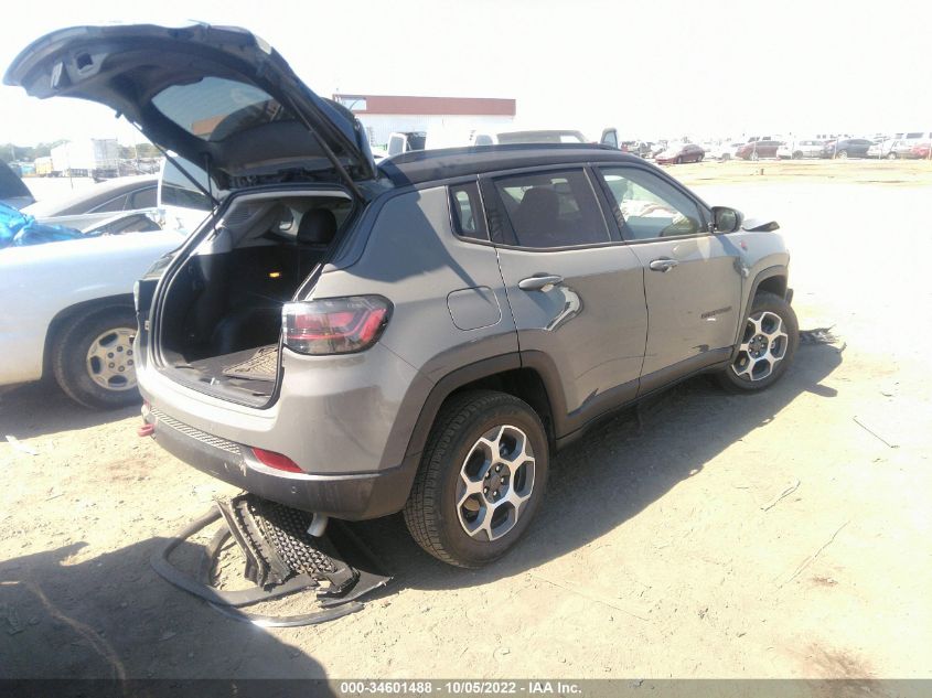 2022 JEEP COMPASS TRAILHAWK VIN: 3C4NJDDB5NT153084