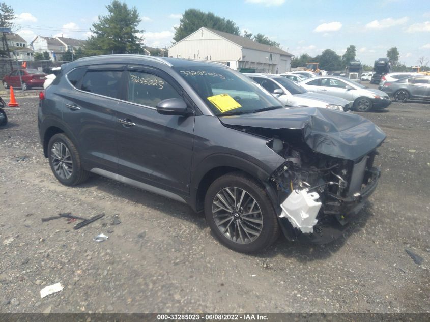 2021 HYUNDAI TUCSON LIMITED VIN: KM8J3CAL2MU301398
