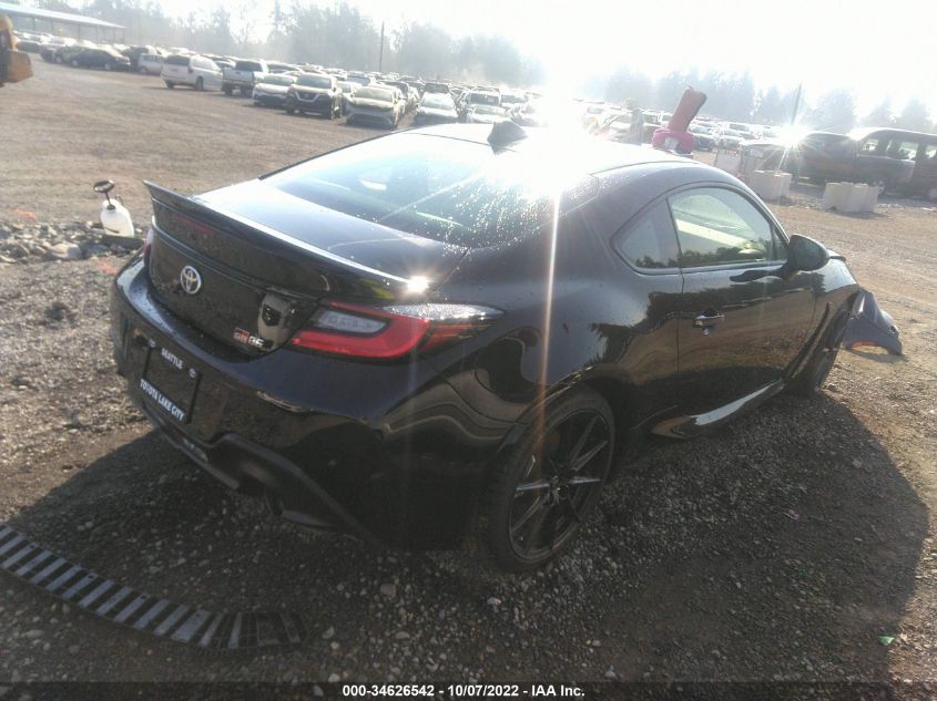 2022 TOYOTA GR86 PREMIUM VIN: JF1ZNBF12N8754021