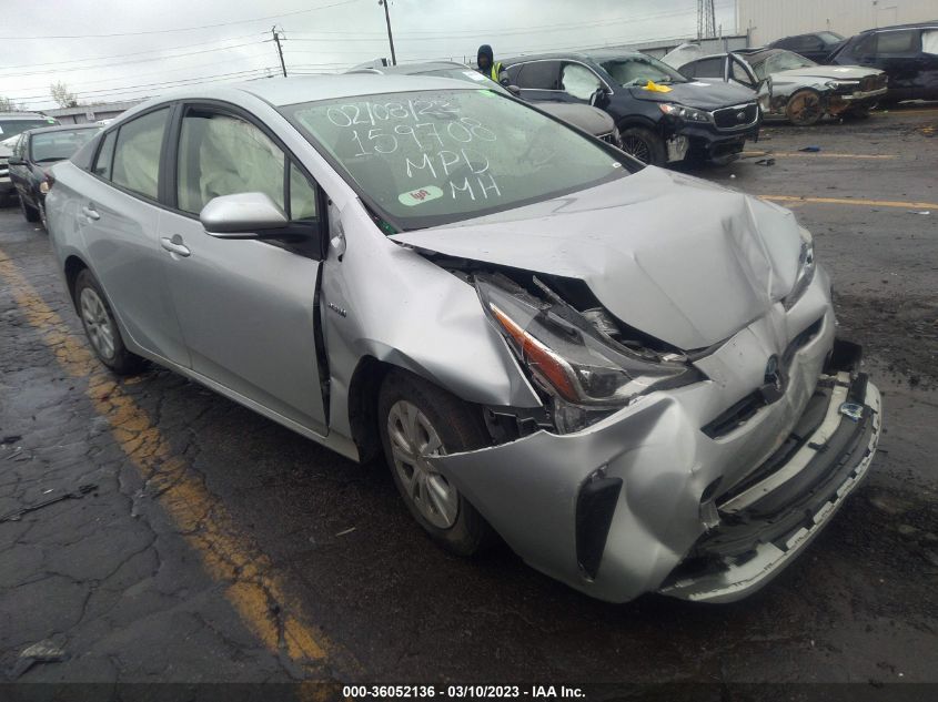 2022 TOYOTA PRIUS L VIN: JTDKAMFU7N3159708