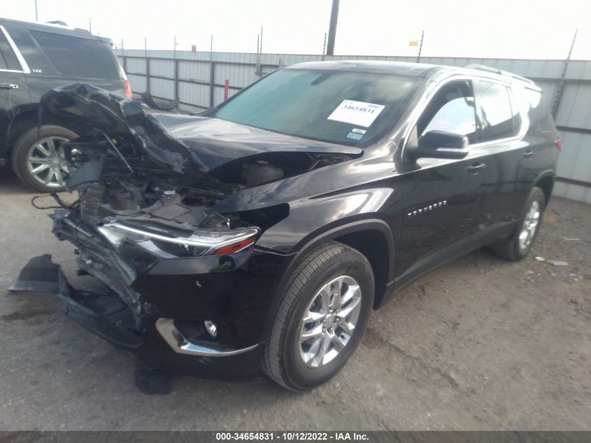 2021 CHEVROLET TRAVERSE LT CLOTH VIN: 1GNERGKW7MJ197682