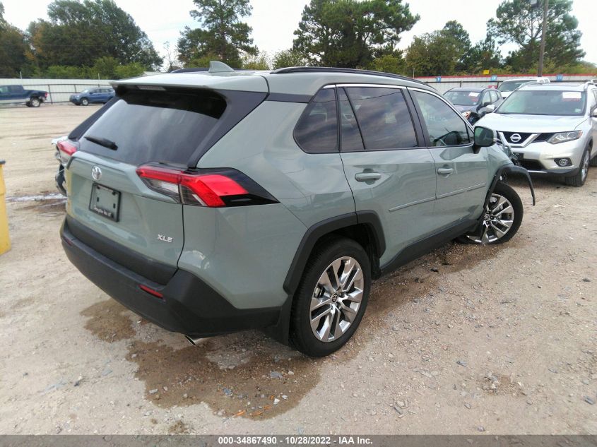 2021 TOYOTA RAV4 XLE PREMIUM VIN: 2T3C1RFV0MW175920