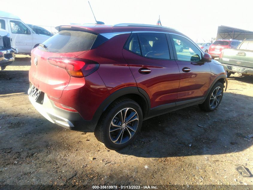 2022 BUICK ENCORE GX SELECT VIN: KL4MMDS28NB141349