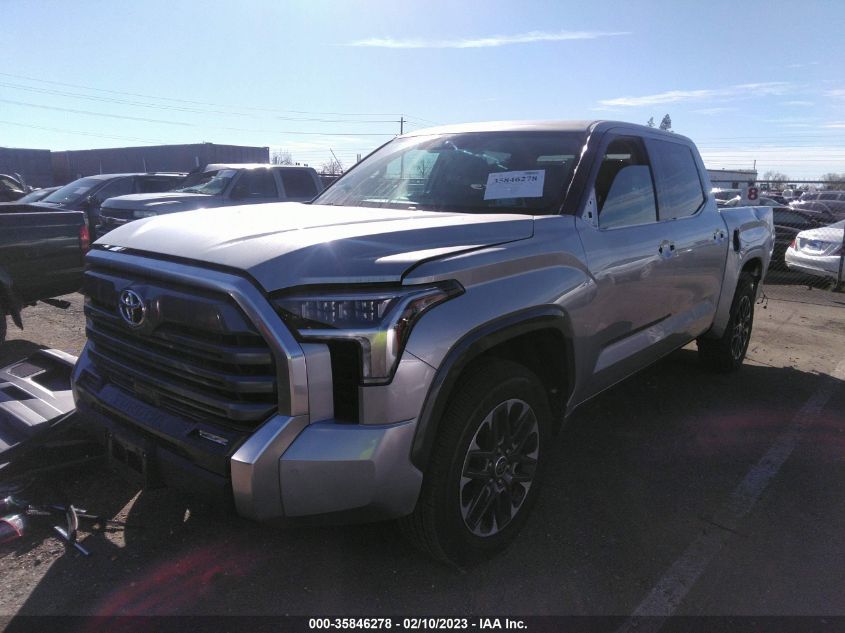 2022 TOYOTA TUNDRA 4WD LIMITED VIN: 5TFJA5DB5NX023895