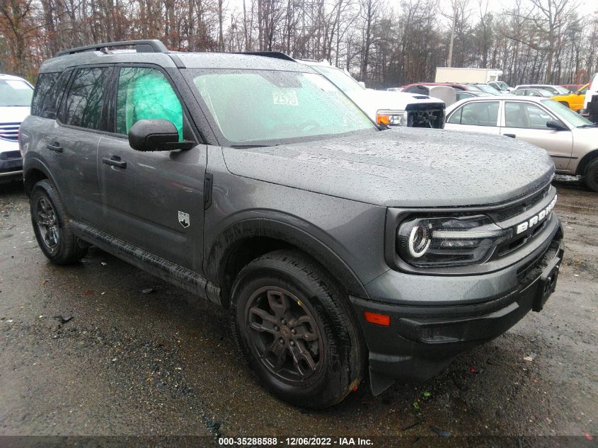 2022 FORD BRONCO SPORT BIG BEND VIN: 3FMCR9B62NRD21033