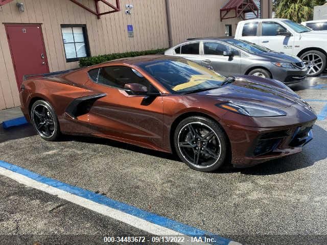 2022 CHEVROLET CORVETTE 3LT VIN: 1G1YC2D4XN5103545