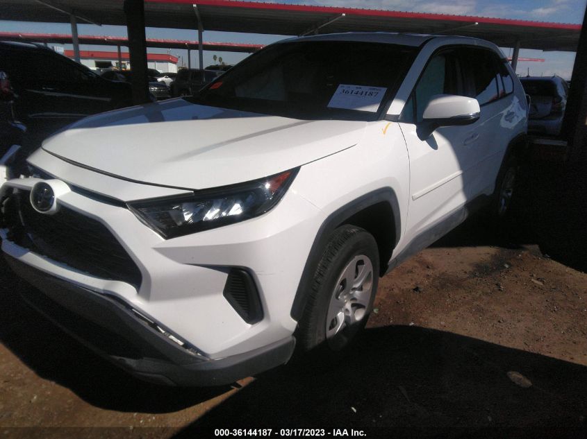 2022 TOYOTA RAV4 LE VIN: 2T3G1RFV3NC280830