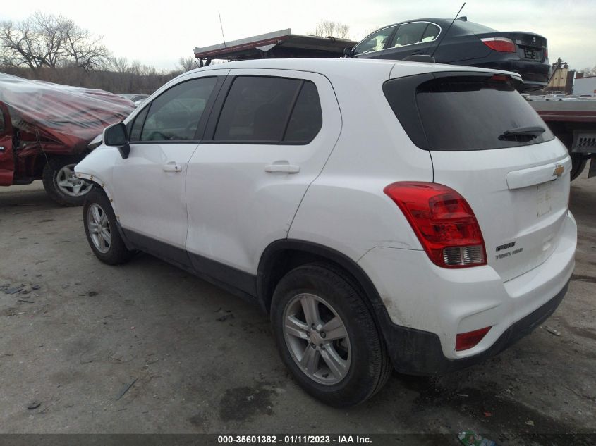 2021 CHEVROLET TRAX LS VIN: KL7CJNSM5MB376529