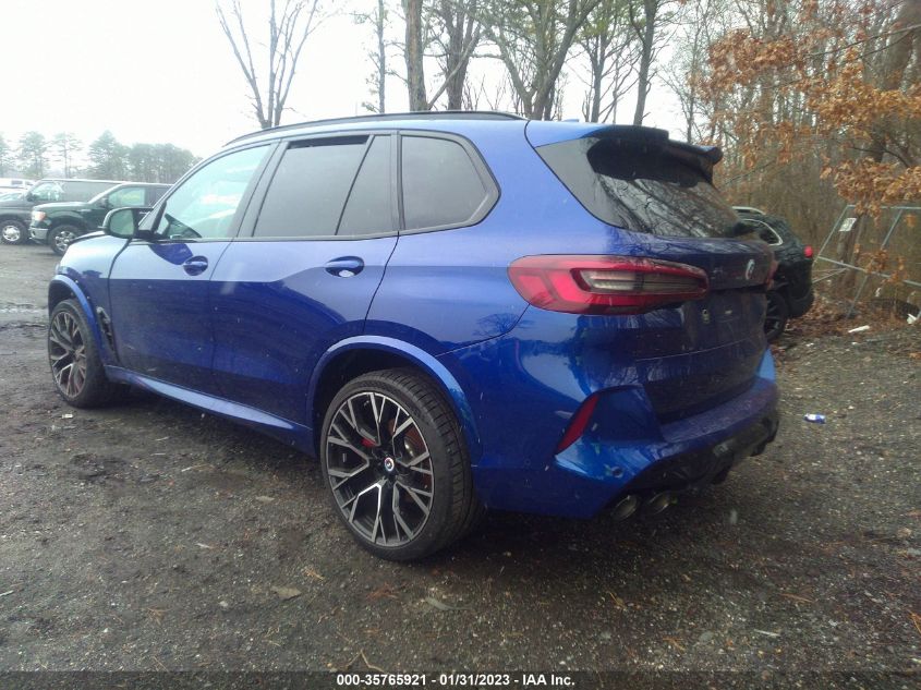 2023 BMW X5 M VIN: 5YMJU0C0XP9P82776