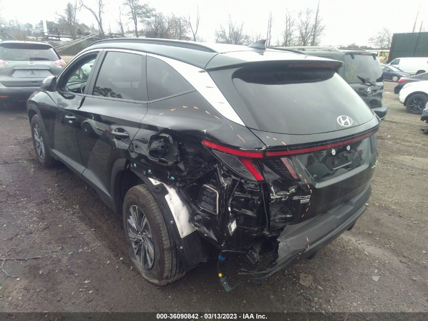 2022 HYUNDAI TUCSON HYBRID BLUE VIN: KM8JBCA13NU066576