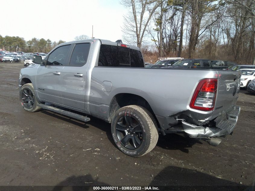 2022 RAM 1500 BIG HORN VIN: 1C6SRFBT9NN189290