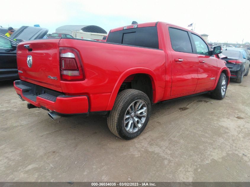 2022 RAM 1500 LARAMIE VIN: 1C6SRFJM3NN171748