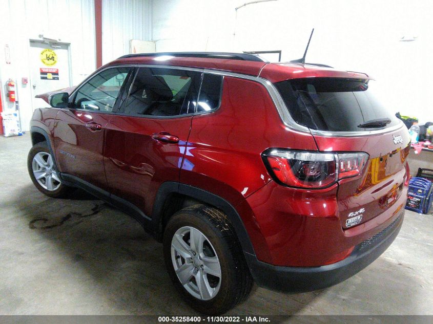 2022 JEEP COMPASS LATITUDE VIN: 3C4NJDBB9NT153981