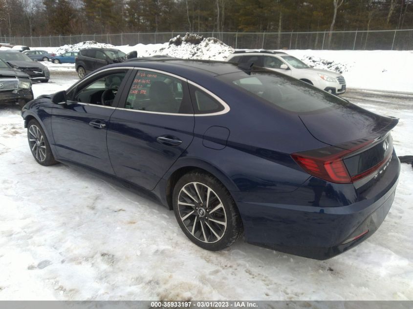 2022 HYUNDAI SONATA LIMITED VIN: 5NPEH4J23NH148482
