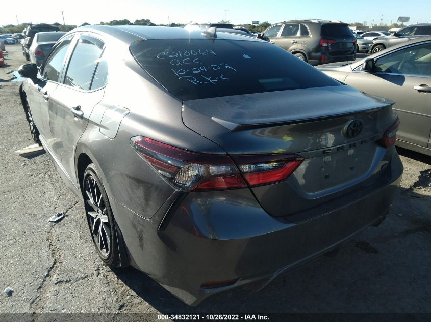 2022 TOYOTA CAMRY SE VIN: 4T1T11AK7NU673508