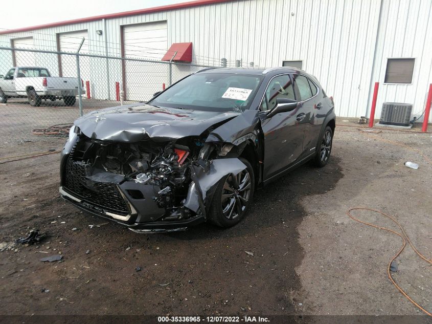 2021 LEXUS UX UX 250H F SPORT VIN: JTHE9JBHXM2046559