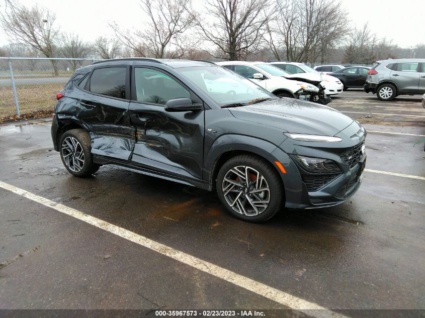 2022 HYUNDAI KONA N LINE VIN: KM8K3CA30NU839247