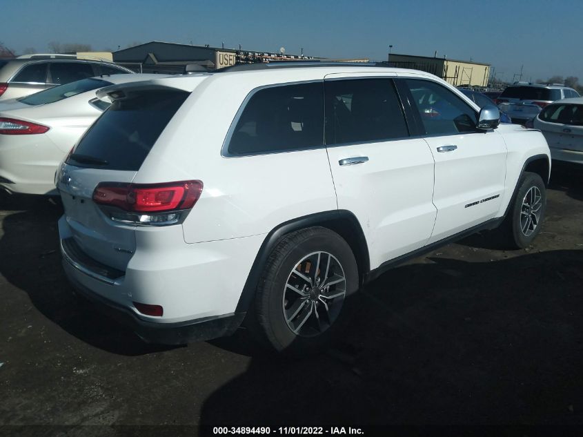 2020 JEEP GRAND CHEROKEE LIMITED VIN: 1C4RJFBG6LC138923
