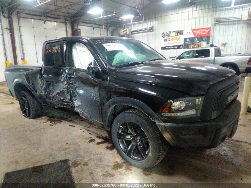 2021 RAM 1500 CLASSIC WARLOCK VIN: 1C6RR7GGXMS554835