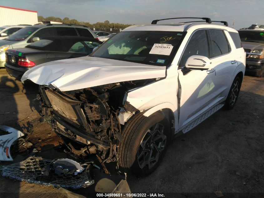 2021 HYUNDAI PALISADE CALLIGRAPHY VIN: KM8R7DHE7MU212690