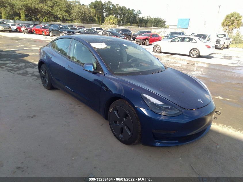 2021 TESLA MODEL 3 LONG RANGE VIN: 5YJ3E1EB1MF054543