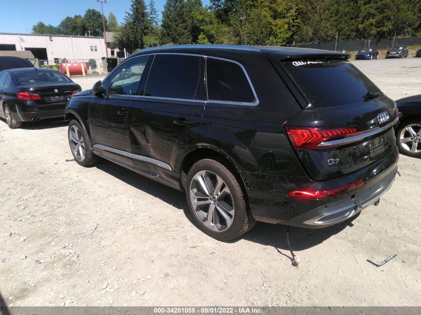 2021 AUDI Q7 PREMIUM PLUS VIN: WA1LXAF71MD027929